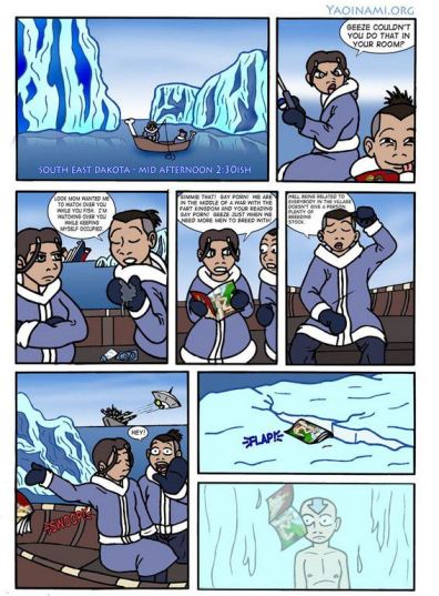 Avatar The Last Airbender Gay Aang Comic