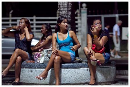 Bar Girl Pattaya Beach