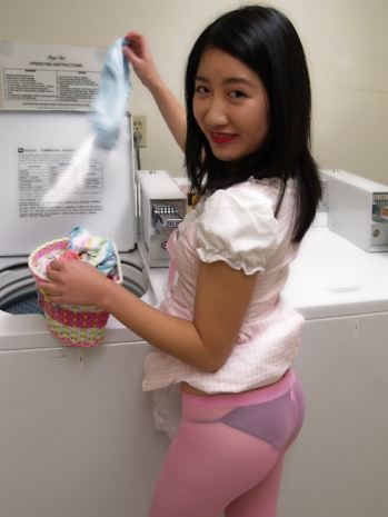 Black Asian Girl Panty
