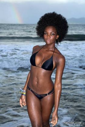 Black Girl Bikini Women