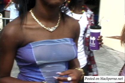 Black Spring Break Tits