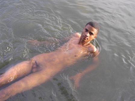 Boys Swimming Naked