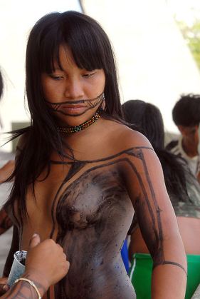 Brazil Indian Tribes Women