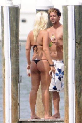 Brooke Hogan Thong Bikini