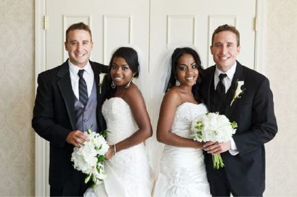 Brothers Marry Twin Sisters