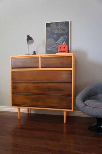 Brown High Gloss Dressers