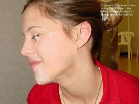 Bukkake Cum Facial Captions