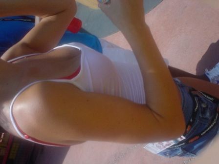 Candid Teen Cleavage