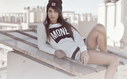 Cap Rooftop Denim Short Legs Girl