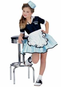 Carhop Girl Halloween Costume