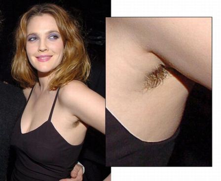 Celebrity With Hairy Armpits
