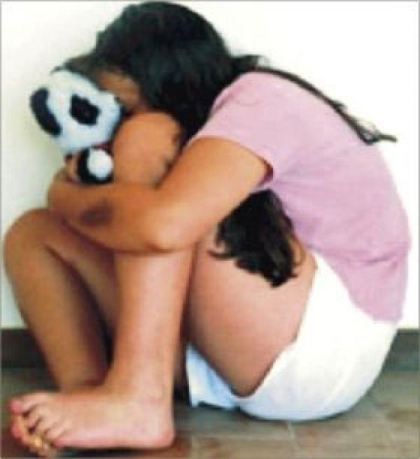 Cowering Girl