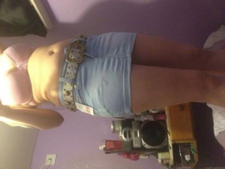 Denim Mini Skirt