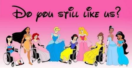 Disabled Disney Princesses