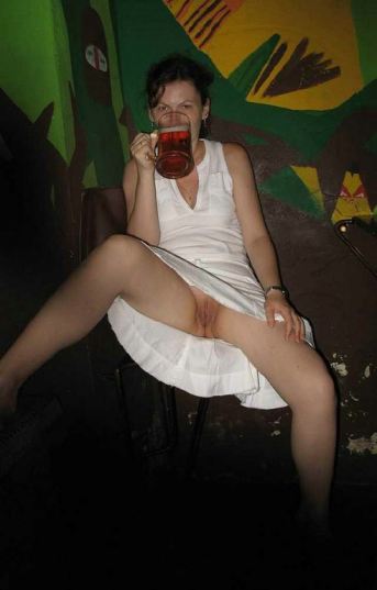 Drunk Girlfriend Decides To Go Further And Shows Her Pussy