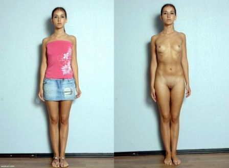 Female Nude Standing Anatomy