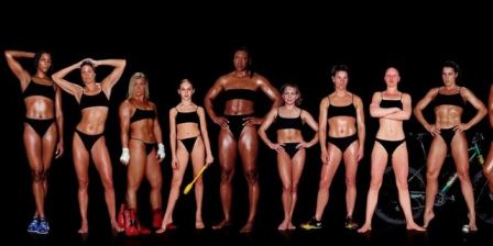 Female Olympic Athlete Bodies