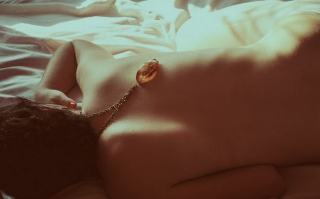 Girl Naked Bed Pendant