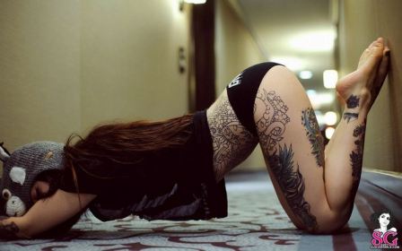 Girl Tattoos Panties