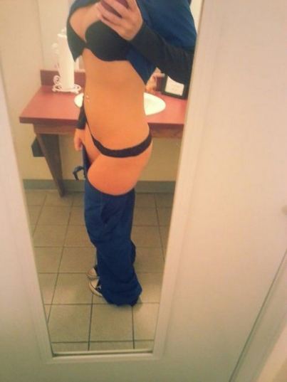 Girls Bored At Work