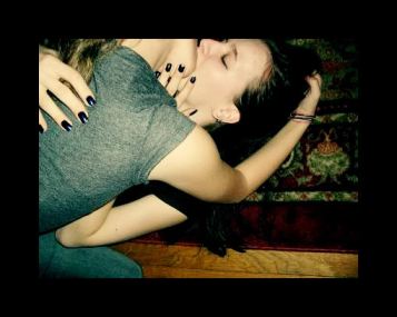 Girls Kiss On Couch