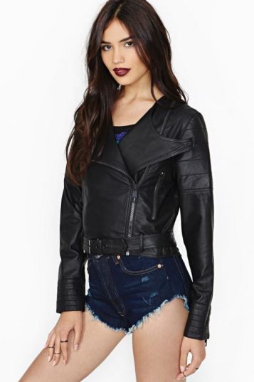 Girls Leather Jacket