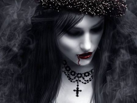 Gothic Female Vampire