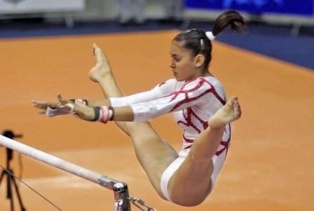 Gymnast Cameltoe Crotch Voyeur