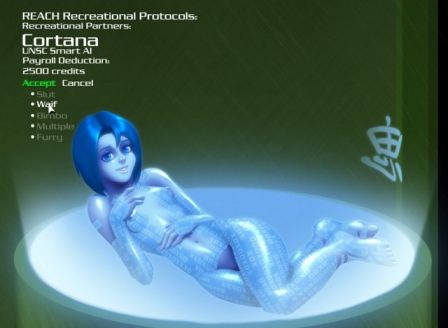 Halo Cortana Hentai Game