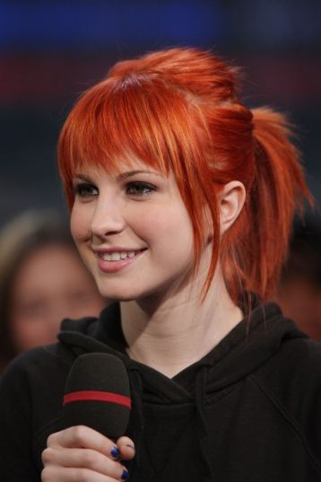 Hayley Williams Bangs