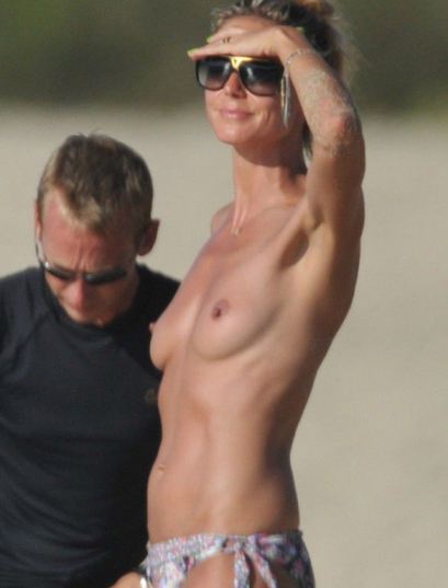 Heidi Klum Nude Tits