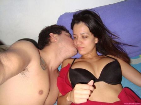Homemade High School Couple