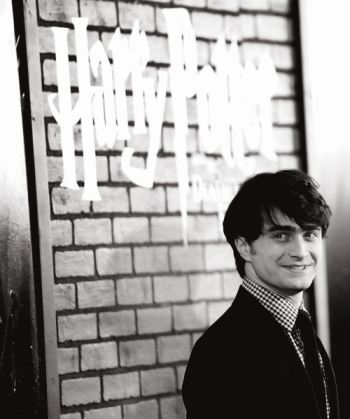 Daniel Radcliffe Harry Potter Black And White