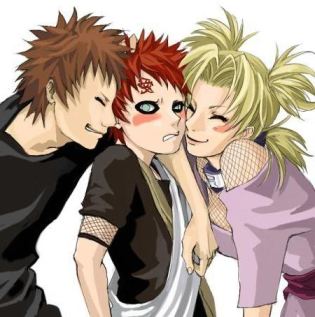 Gaara And Kankuro Temari Siblings