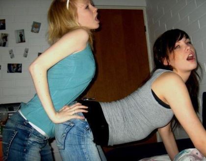 Girls Dry Humping Each Other