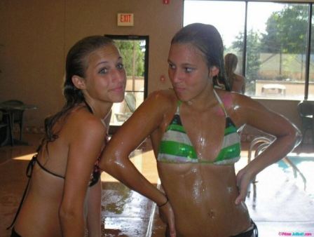 High School Cheerleader Slips