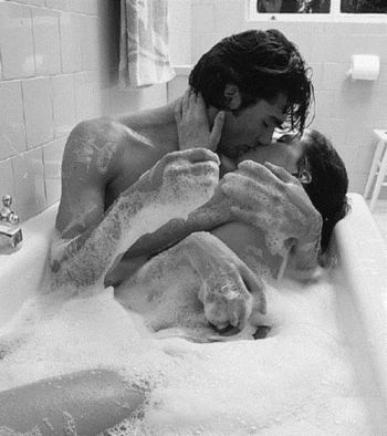 Bubble Bath Couple Tumblr