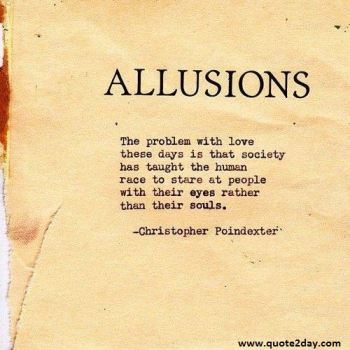 Christopher Poindexter Allusions