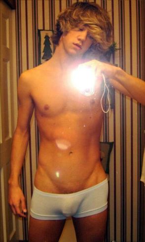 Cute Boy Underwear Bulge