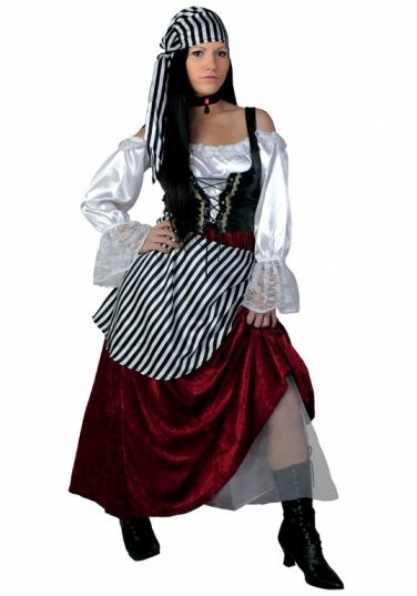 Deluxe Pirate Wench Costume Plus Size