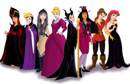 Disney Princess As Villains