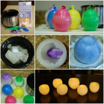 Diy Wax Luminaries