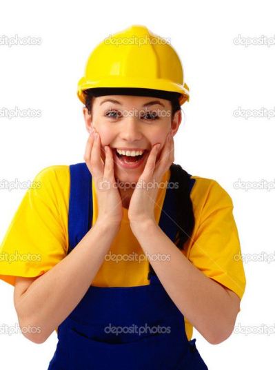 Girl Holding Her Face