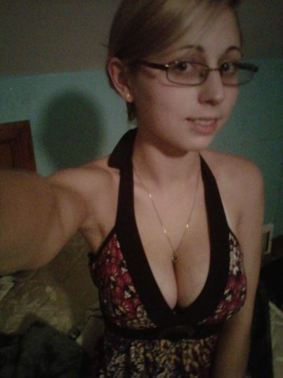 Girl With Nerd Glasses Big Tits