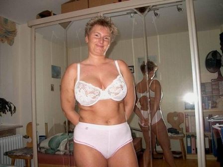 Granny Bra And Panties