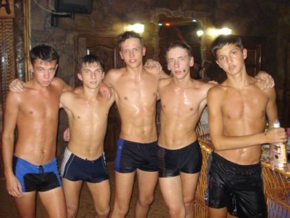 Group Of Boys Tenagers