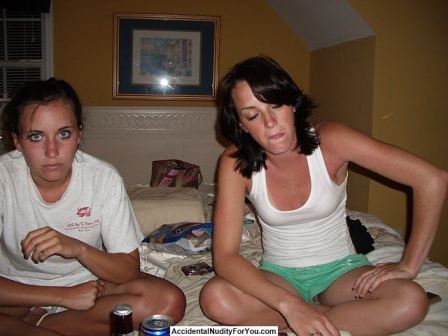 High School Cheerleaders Oops Pussy