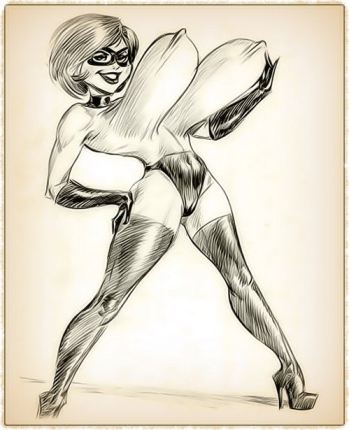 from the incredibles elastigirl porn
