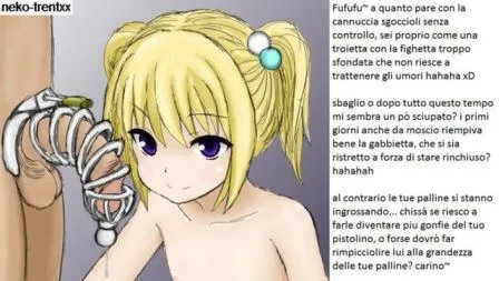 hentai chastity italian captions