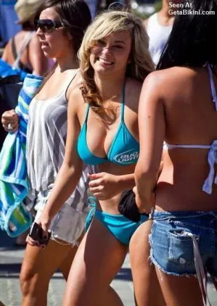 candid bikini beach girls florida